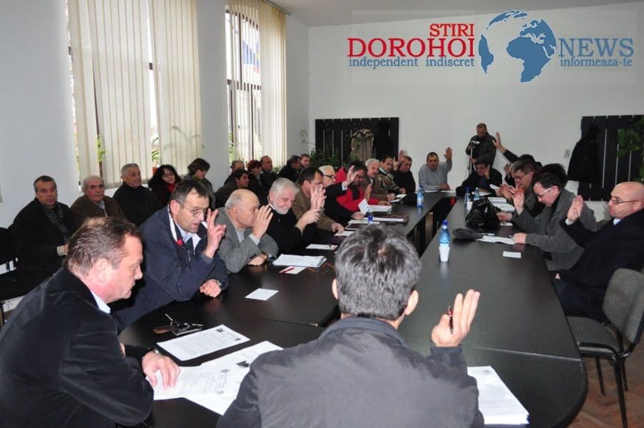 În opoziţie sau la putere, consilierii locali dorohoieni, au votat bugetul