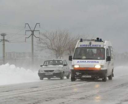 O persoană decedată din cauza frigului la Hudeşti