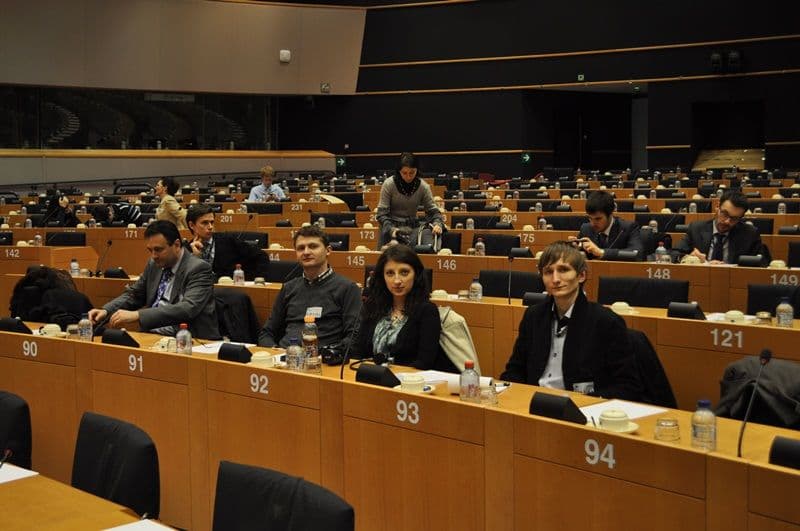 Tineri dorohoieni în vizită la Parlamentul European
