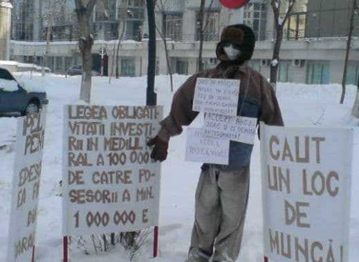 Protest inedit la Botoșani
