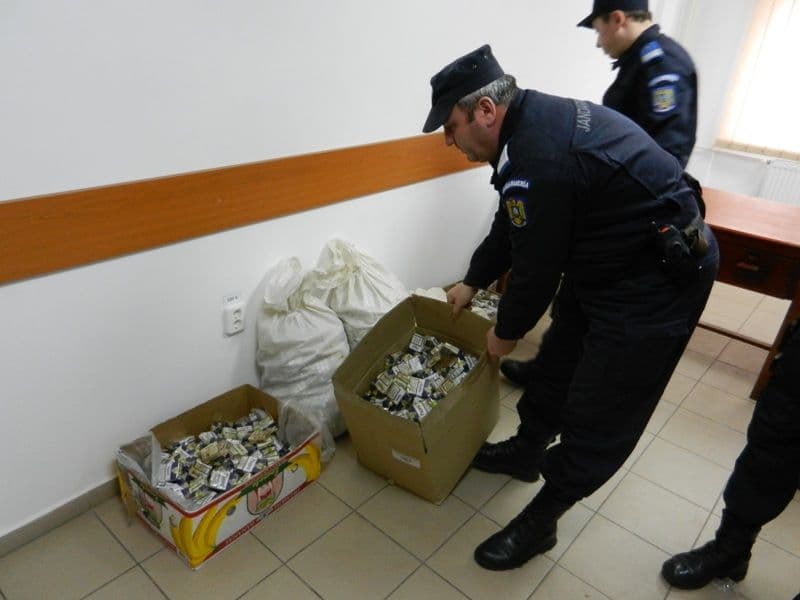 Acţiune de combatere a contrabandei efectuată de jandarmii botoşăneni