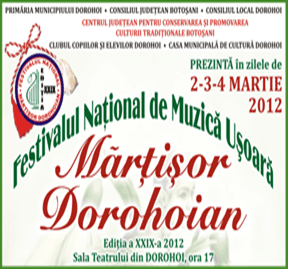 Festivalul Mărţişor Dorohoian: Ultima zi pentru achiziționarea biletelor