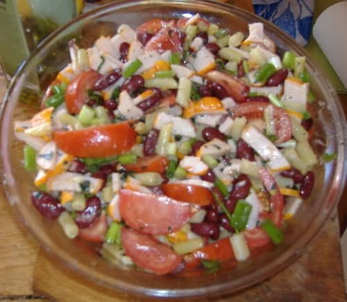 Salată de fasole boabe