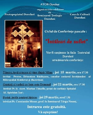 ATOR Dorohoi vă invită la întâlniri duhovniceşti