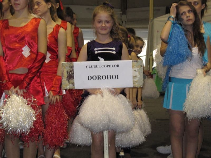 Locul I pentru formaţia „Jingles” din Dorohoi, la Olimpiada Şcolară de Majorete
