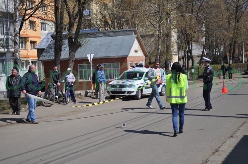 Dorohoi [VIDEO|FOTO]: Minor accidentat din neatenție pe strada Duzilor