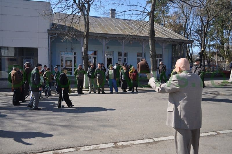 Interes scăzut a cetăţenilor la mitingul organizat de PRM Dorohoi [FOTO]