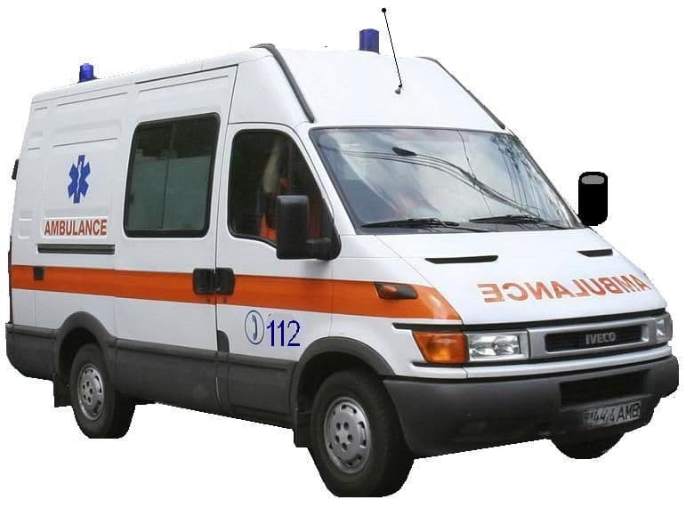 Dorohoi: Ambulanţă pe post de taxi