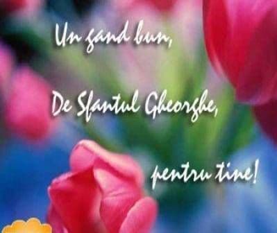 La mulți ani de Sfântul Gheorghe