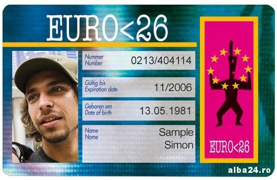 Euro<26 Cardul European de Tineret