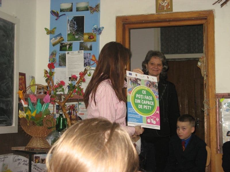 Întâlnire educativă pentru protecţia mediului la Şcoala Nr.5 „Spiru Haret”, Dorohoi