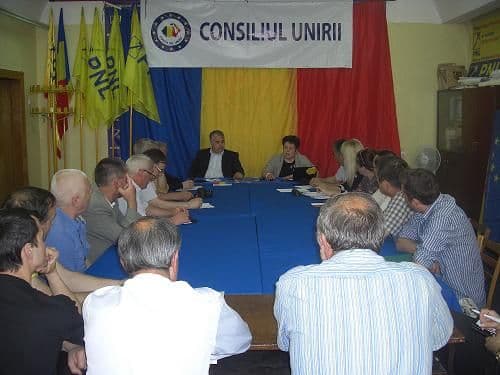 Joi a avut loc sedinta traditionala a membrilor activi ai Consiliului Unirii