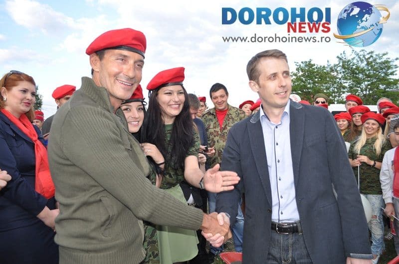 [VIDEO/FOTO] Radu Mazăre alături de Ovidiu Portariuc în cursa electorală de la Botoşani
