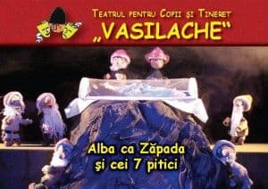 Albă ca Zăpada şi cei 7 pitici, duminică la Teatrul Vasilache