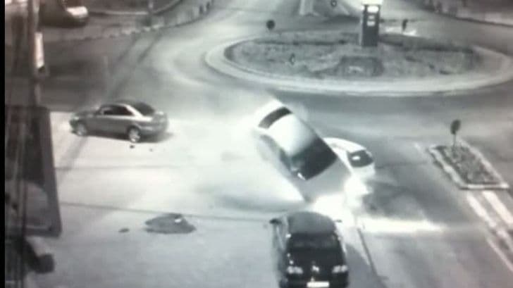 Accident rutier CA-N FILME petrecut în Suceava [VIDEO]