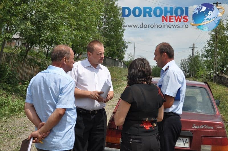 Primarul Văculeștiului, Sorin Gînga, alături de cetățeni după dezastrul de duminică seară VIDEO/FOTO