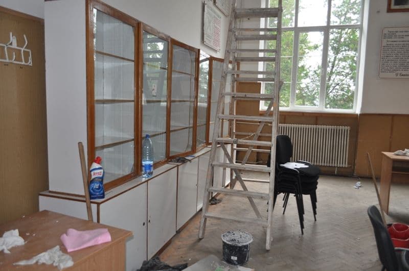 Curăţenie finalizată în proporţie de 90% la Colegiul Național „Grigore Ghica” Dorohoi