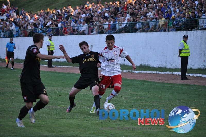 Victorie meritată a dorohoienilor în faţa celor de la FC Ceahlăul Piatra Neamţ II - FOTO