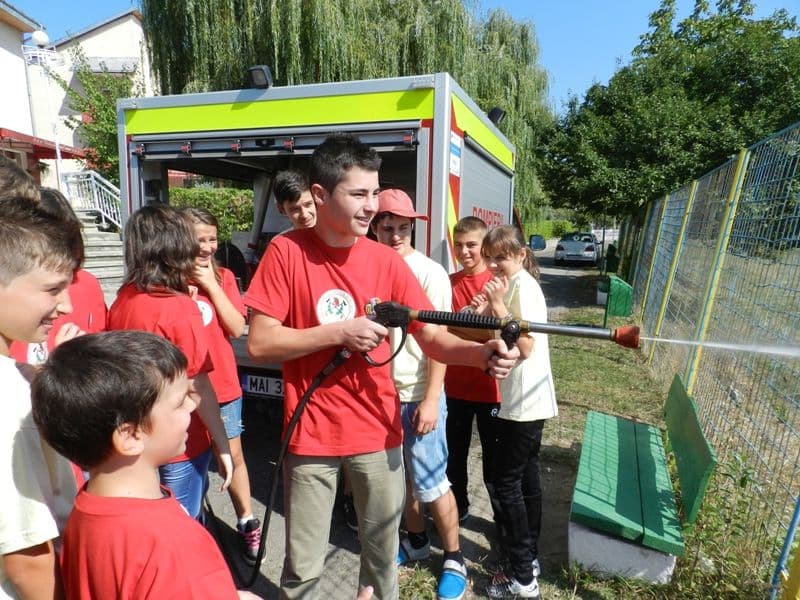 Tabăra de vară în domeniul situaţiilor de urgenţă, în plină desfăşurare