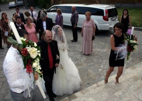 Fiica lui Victor Socaciu s-a măritat. Alessia a fost condusă la altar de către tatăl ei