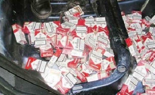 Autoturisme alimentate cu ţigări de contrabandă