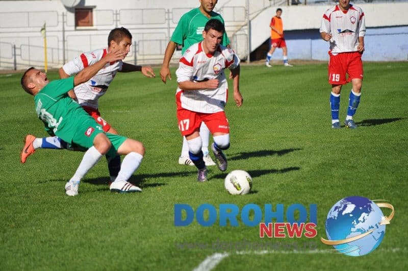 FCM Dorohoi învinsă la limită de pe stadionul ARENI de Sporting Suceava - FOTO
