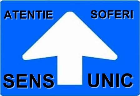 Atenţie șoferi: Începând de joi a fost instalat sens unic pe strada Locotenent Olinescu din Dorohoi