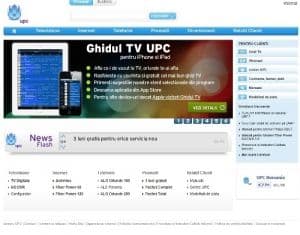 UPC România şi-a lansat varianta pentru mobil a site-ului