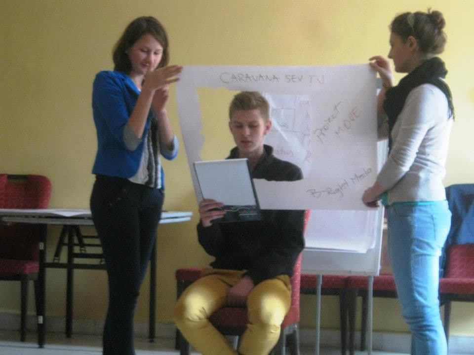 Caravana Serviciului European de Voluntariat a poposit la Botoșani!