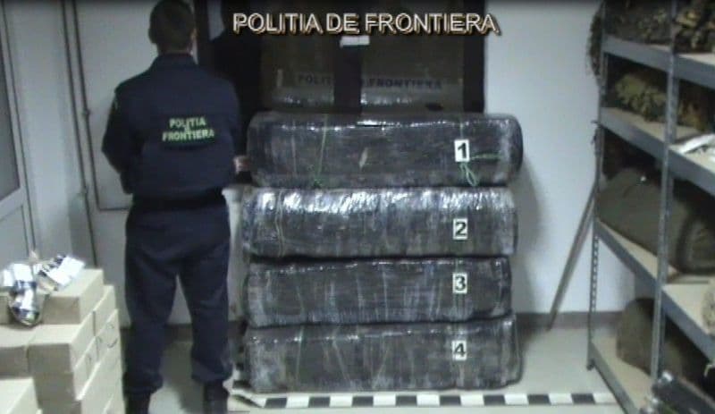 Ţigări de contrabandă confiscate la frontiera cu Moldova