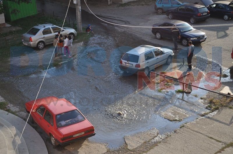 Seria avariilor la conductele de apă din municipiului Dorohoi continuă