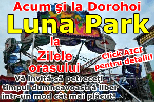 Zilele Municipiului Dorohoi: Adrenalină şi senzaţii tari la Parcul de distracţii Luna Park