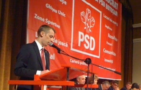 Ovidiu Portariuc a fot ales preşedinte al Organizaţiei Municipale a PSD Botoşani