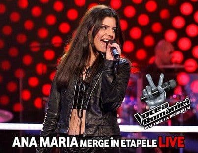 Vocea României, mai aproape de finală! Dorohoianca Ana Maria Alexie merge mai departe