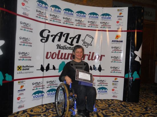 Asociația IHTIS premiată la Gala Națională a Proiectelor de Voluntariat, București 2012
