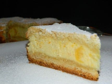 Prăjitură cu brânză dulce