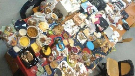 Andreea Esca a mâncat jumări în ziua de Crăciun