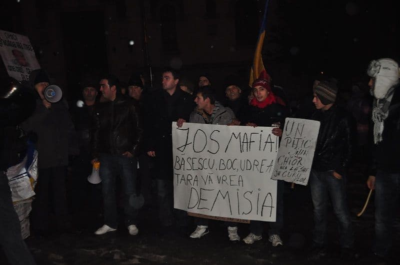 Protest Dorohoi-20 ianuarie_08