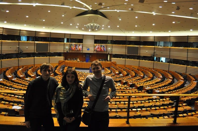 Tineri dorohoieni in vizita la Parlamentul European_16