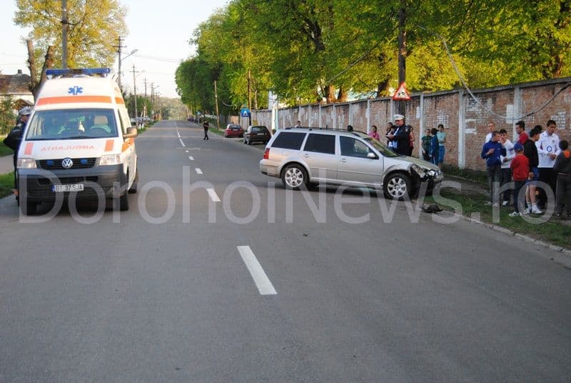Accident pe strada 1 Decembrie din Dorohoi_01