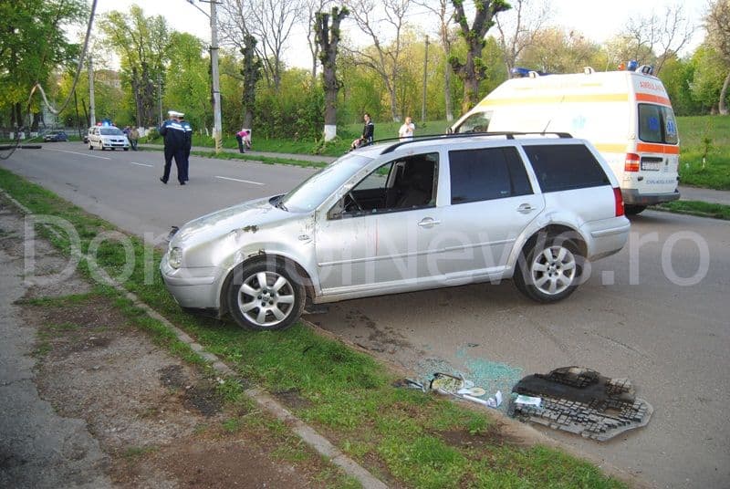 Accident pe strada 1 Decembrie din Dorohoi_04