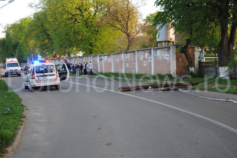 Accident pe strada 1 Decembrie din Dorohoi_08