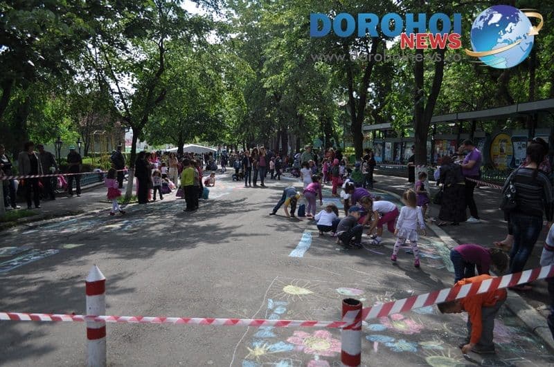 Zilele Copilului Dorohoi - Desene pe asfalt_21