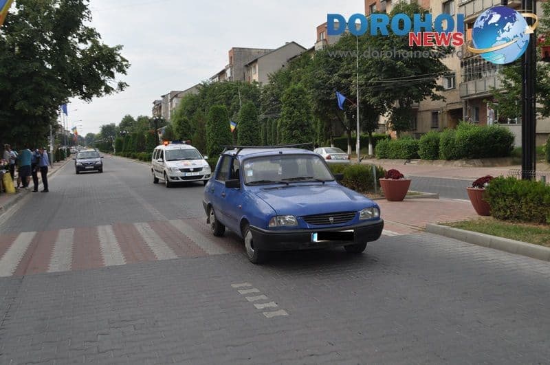 Accident pe Bulevardul Victoriei din Dorohoi in fata Policlinicii_01