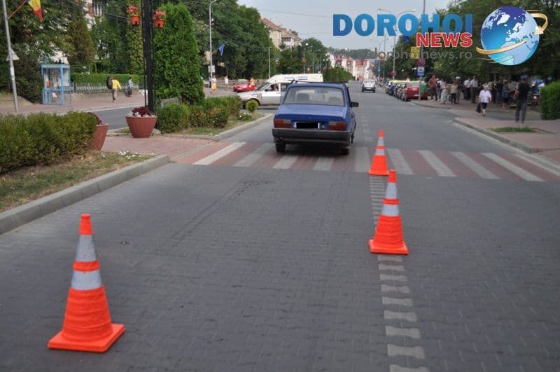 Accident pe Bulevardul Victoriei din Dorohoi in fata Policlinicii_03