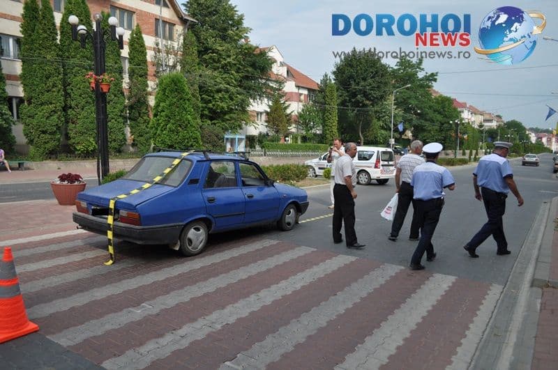 Accident pe Bulevardul Victoriei din Dorohoi in fata Policlinicii_04