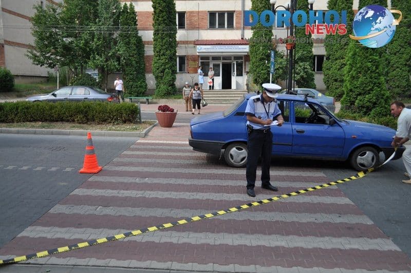 Accident pe Bulevardul Victoriei din Dorohoi in fata Policlinicii_09