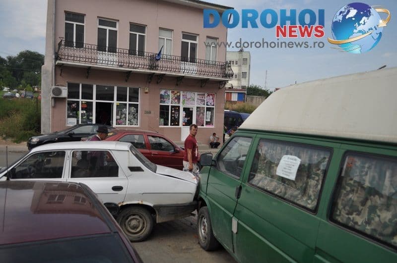 Accident produs din neatentie - centru Dorohoi_03