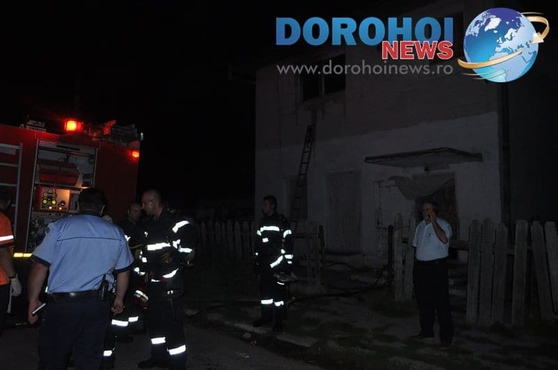 Incendiu pe strada Locomotivei din Dorohoi_02