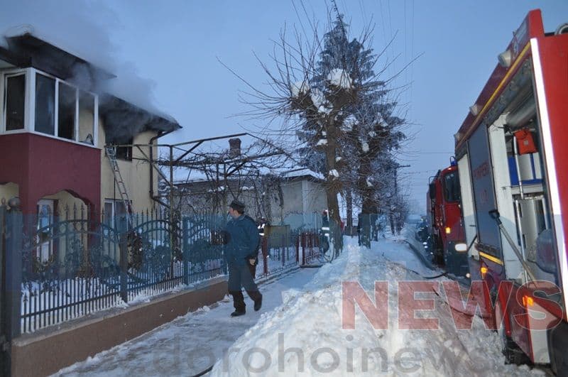 Incendiu la o casa de pe strada George Enescu din Dorohoi_10